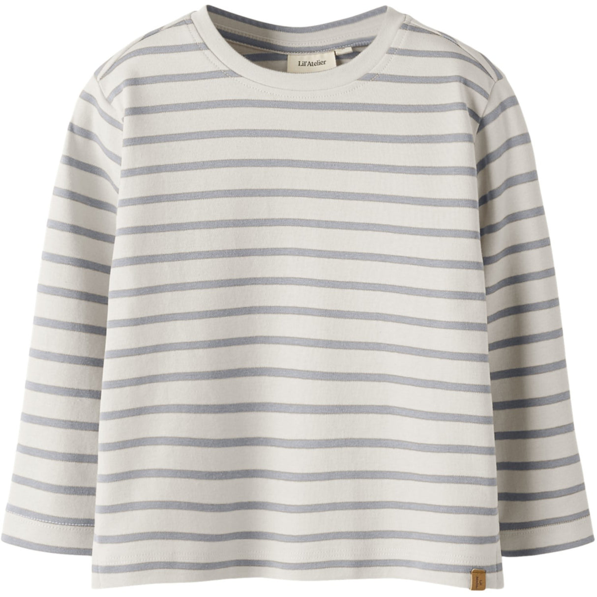 Lil'Atelier Turtledove Sleet Nmmlimia Ls Loose Topp Lil Noos