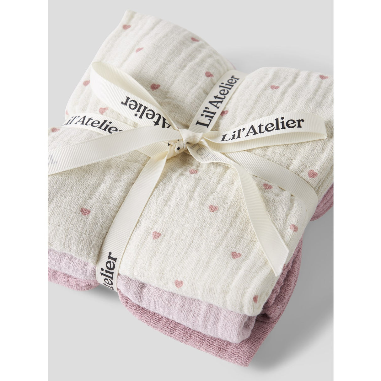 Lil'Atelier Turtledove Hushed Violet/Zephyr Nbnisleys 3-Packack Nappies Lil Noos