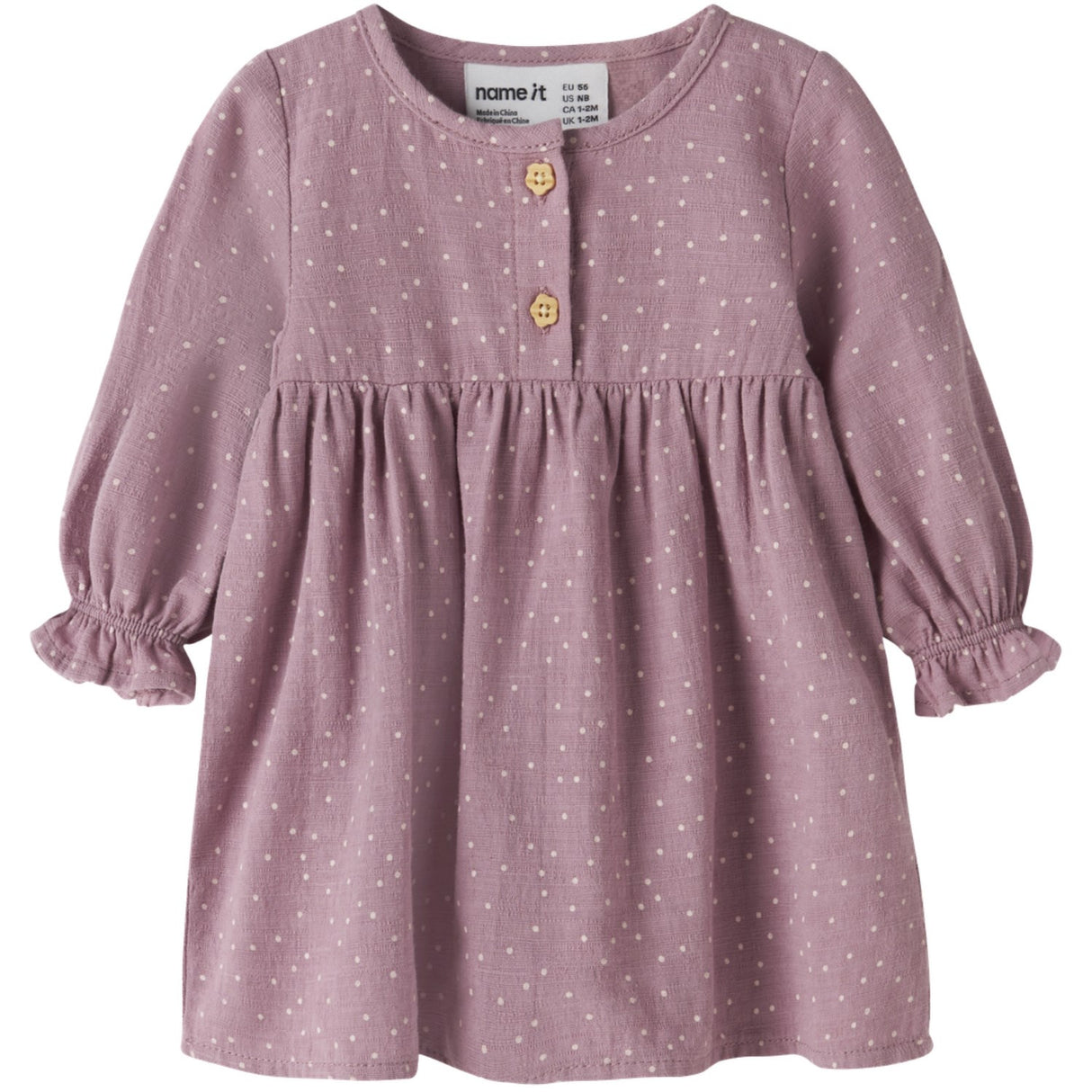 Name It Lilas Nbflalou Ls Klänning