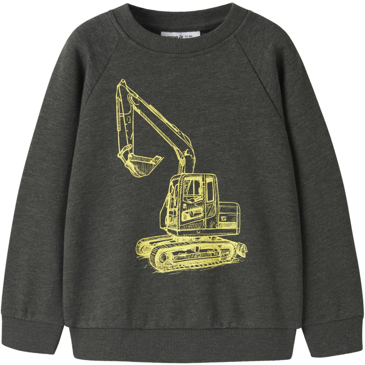 Name It Peat Working Nmmvion Ls Nreg Sweat Unb