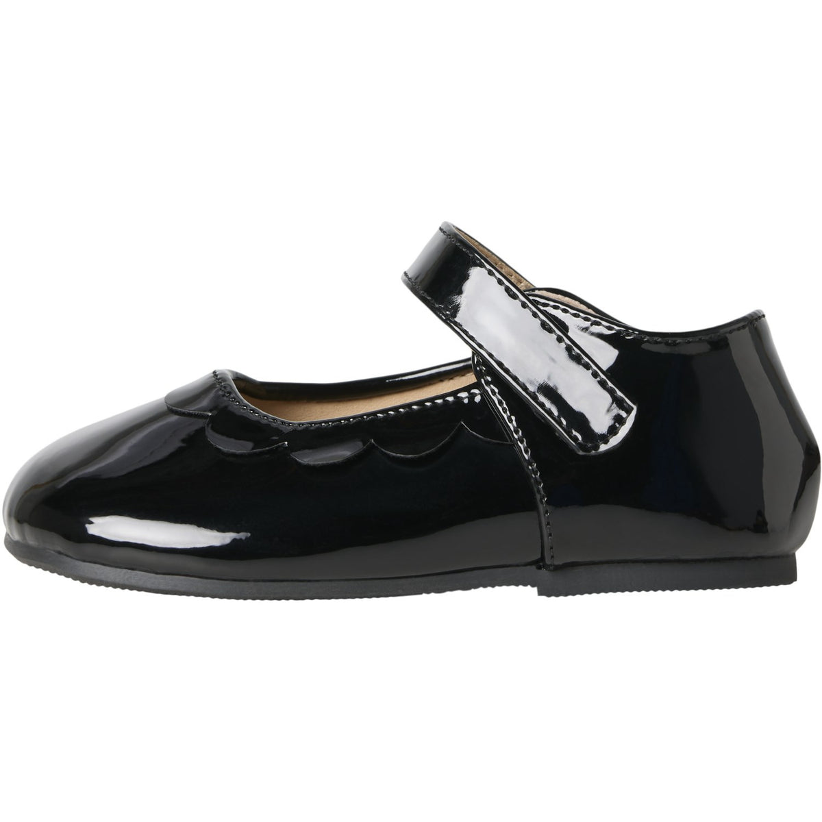 Name It Black Patent Nmfrachel Patent Ballerinaskor