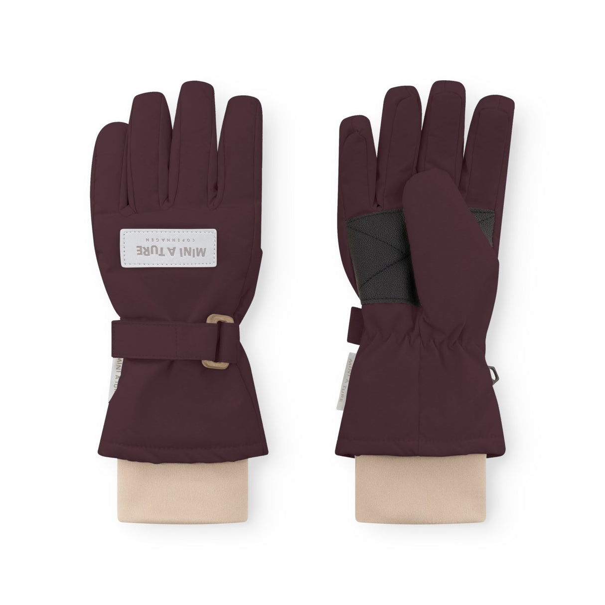 Mini A Ture Fudge Aubergine Matcelio Handskar