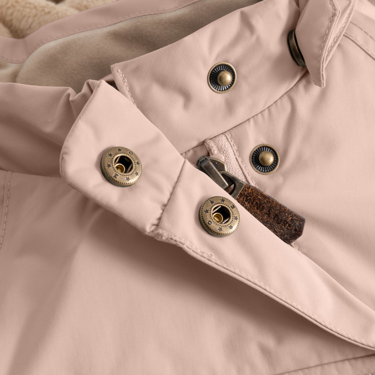 Mini A Ture Adobe Rose Matwang Fleece Lined Winter Jacket. Grs