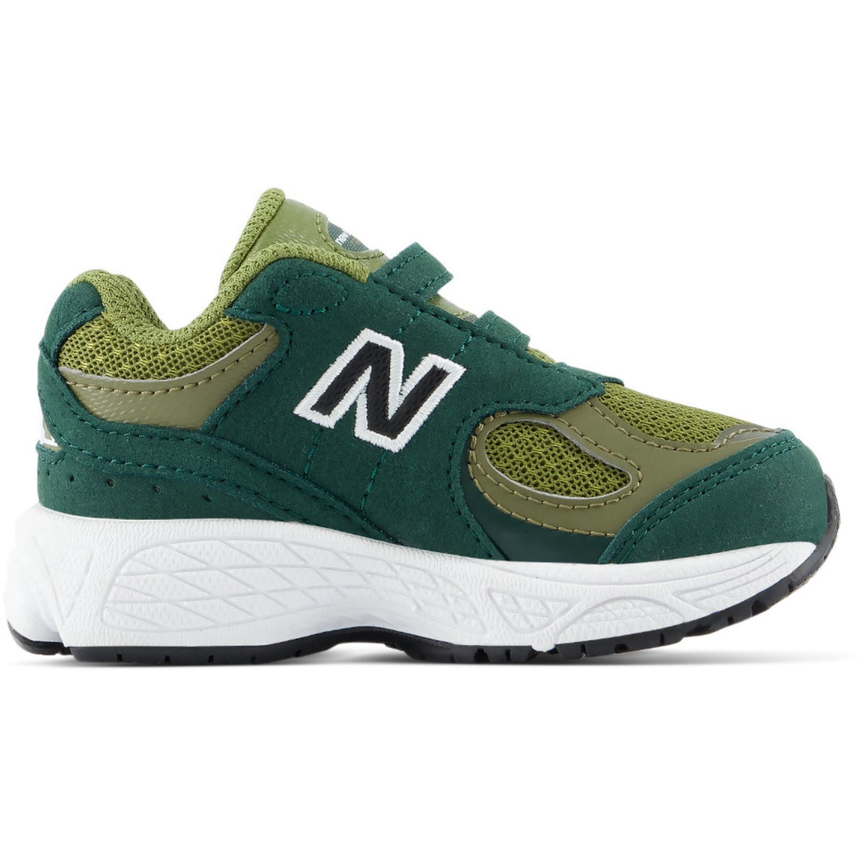 New Balance Nordic Green 2002 Kids Hook & Loop