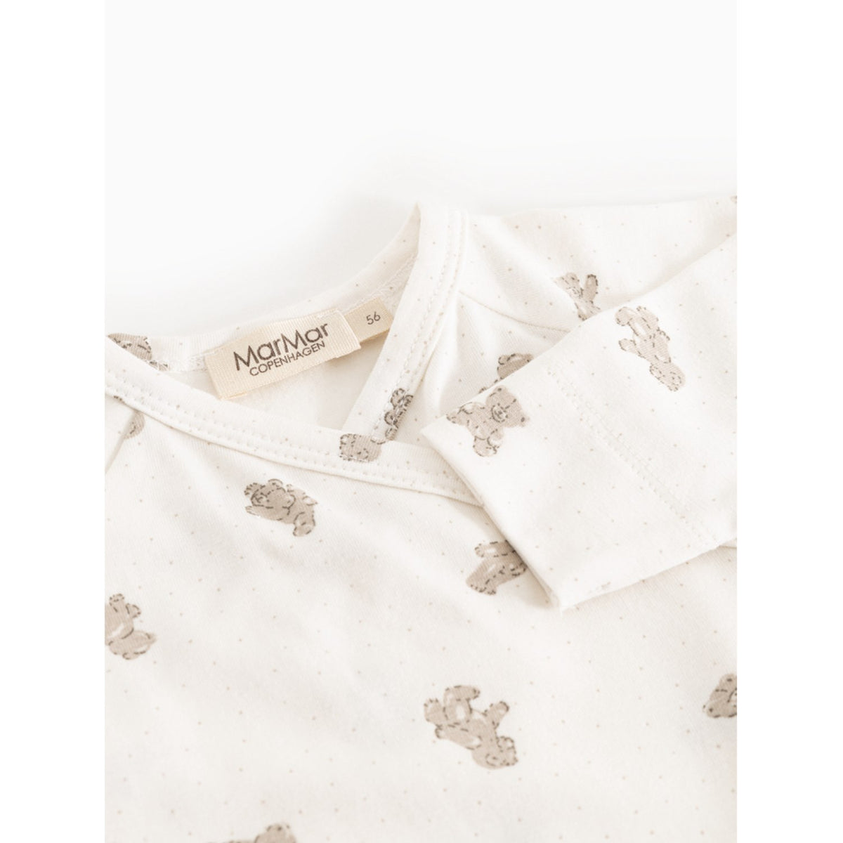 MarMar Modal Smooth Print Teddybears Rulo Onesie