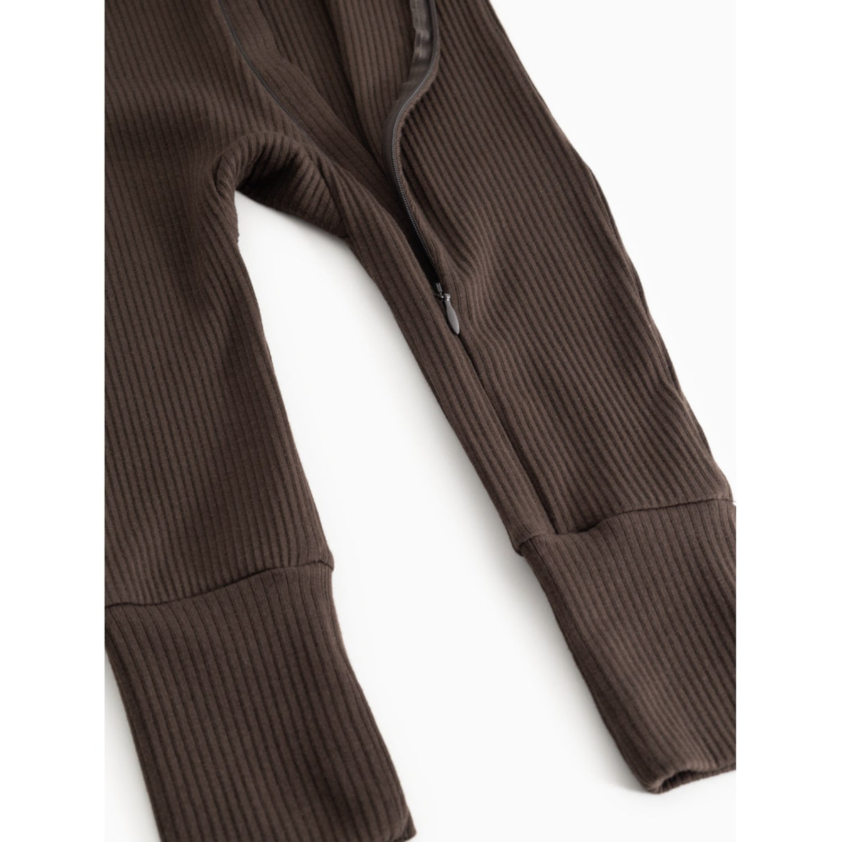 MarMar Modal Dark Roast Rompy Zip Onesie