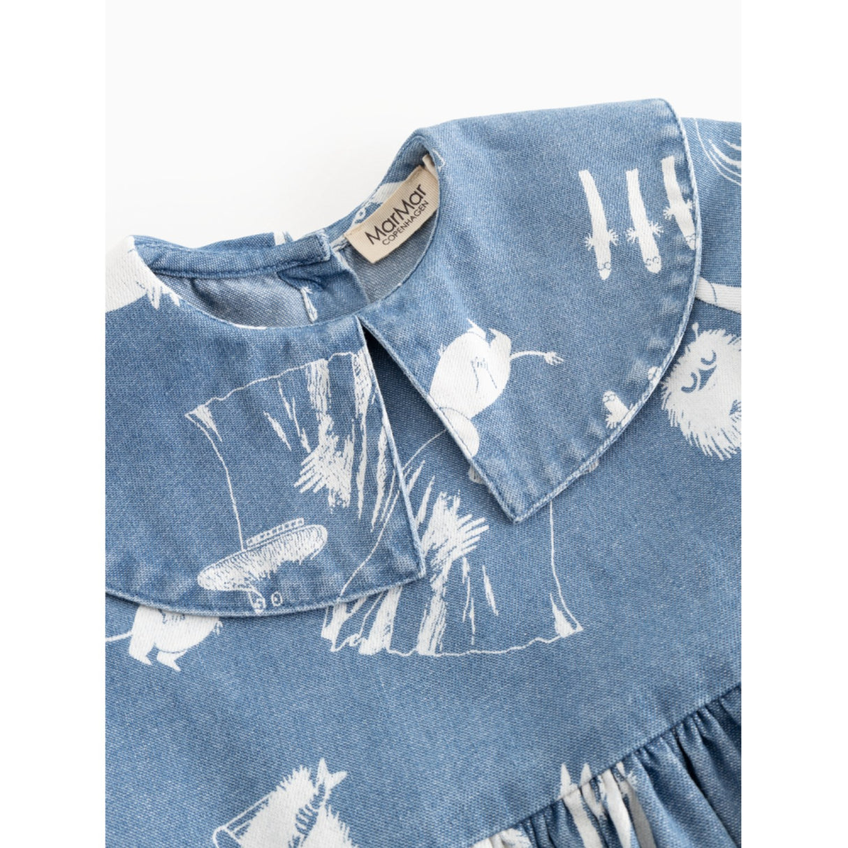 MarMar Denim Print Moomins Dalva B Klänning