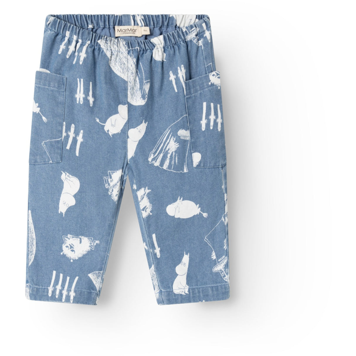 MarMar Denim Print Moomins Panto Byxor