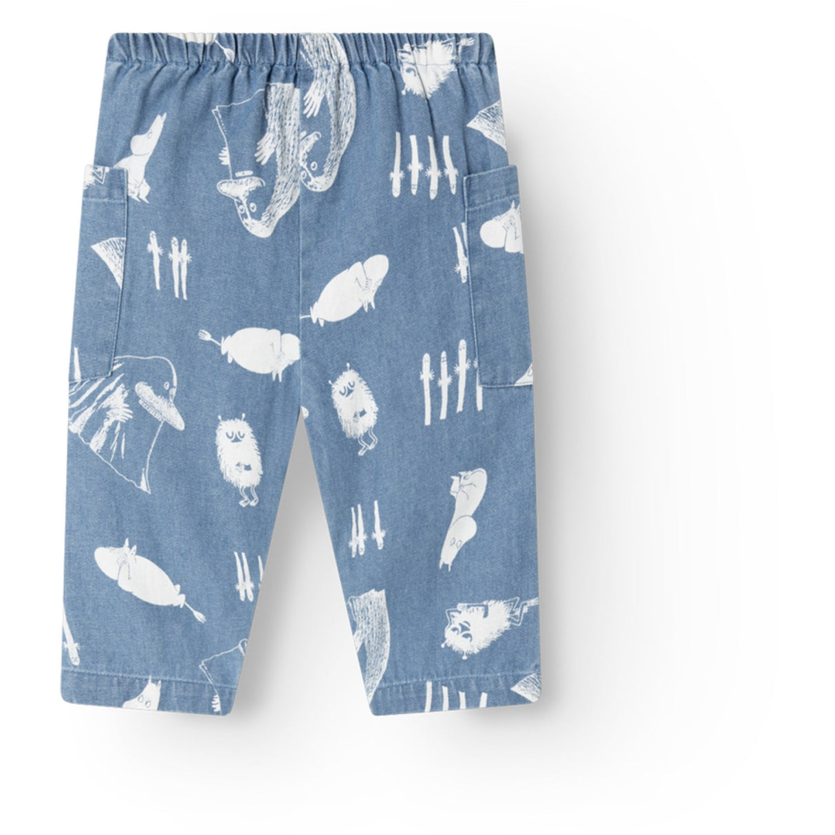 MarMar Denim Print Moomins Panto Byxor