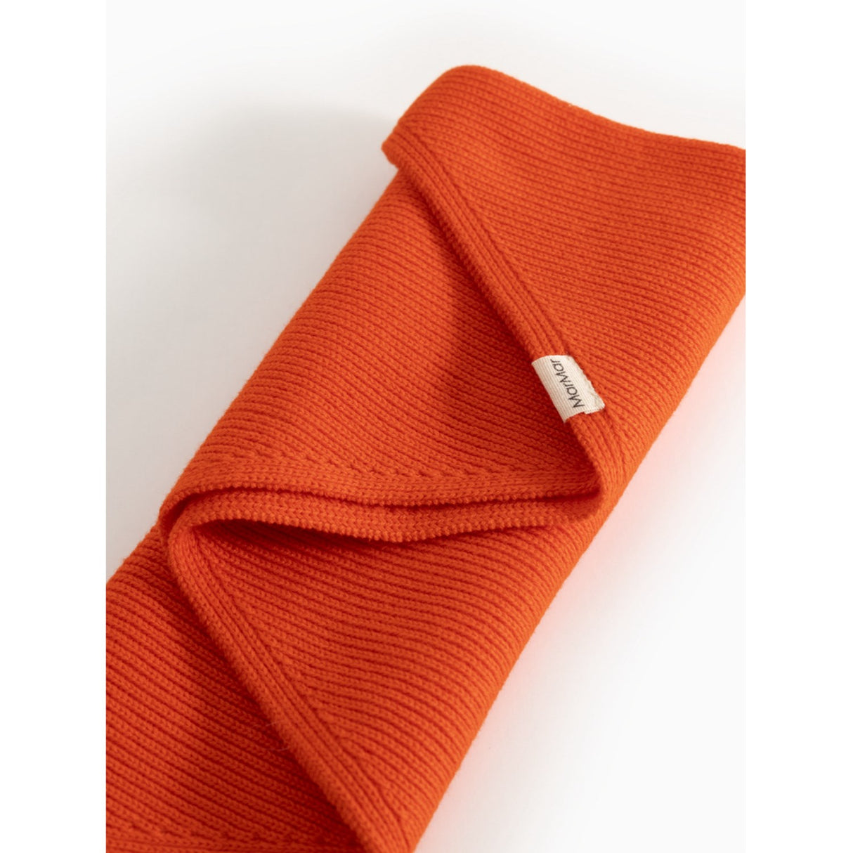 MarMar Cotton Knit Fisherman Grapefruit Arko Stickad Halsduk