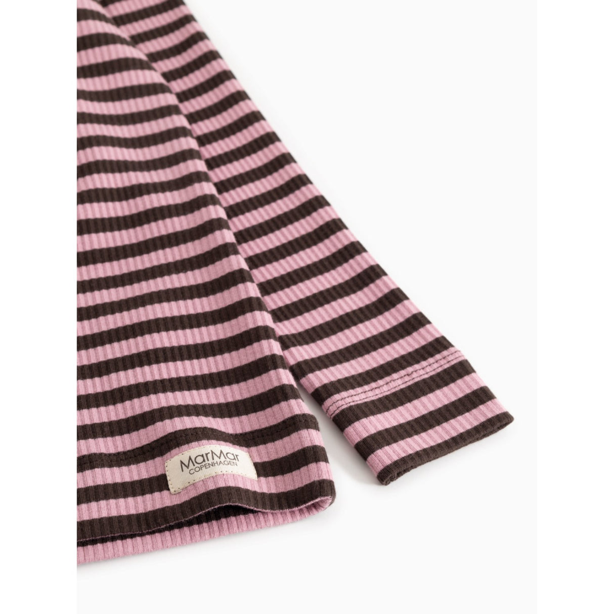MarMar Modal Stripe Heather Stripe Plain Blus