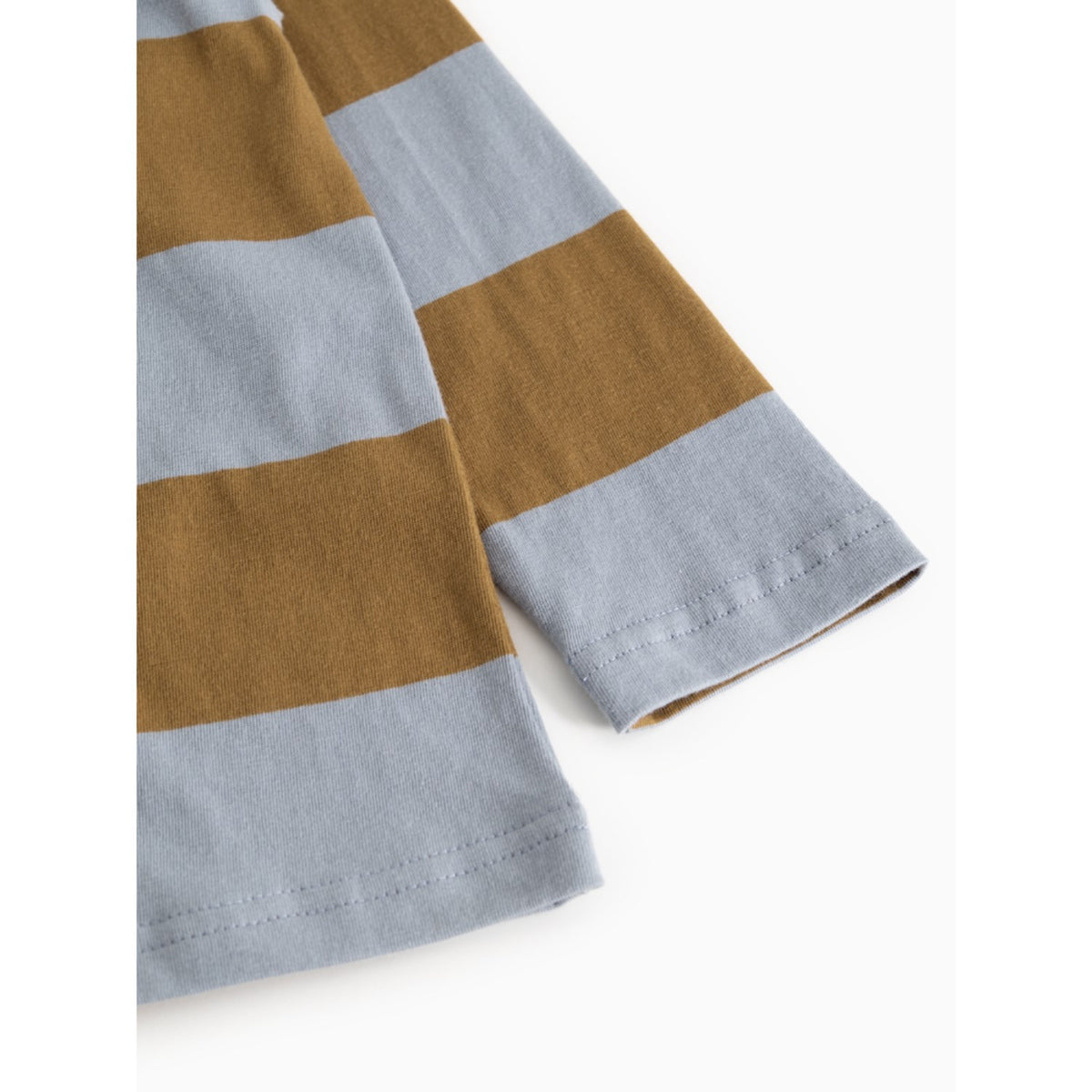 MarMar Cotton Jersey Monsoon Blue Stripe Tad Pikétröja LS Blus