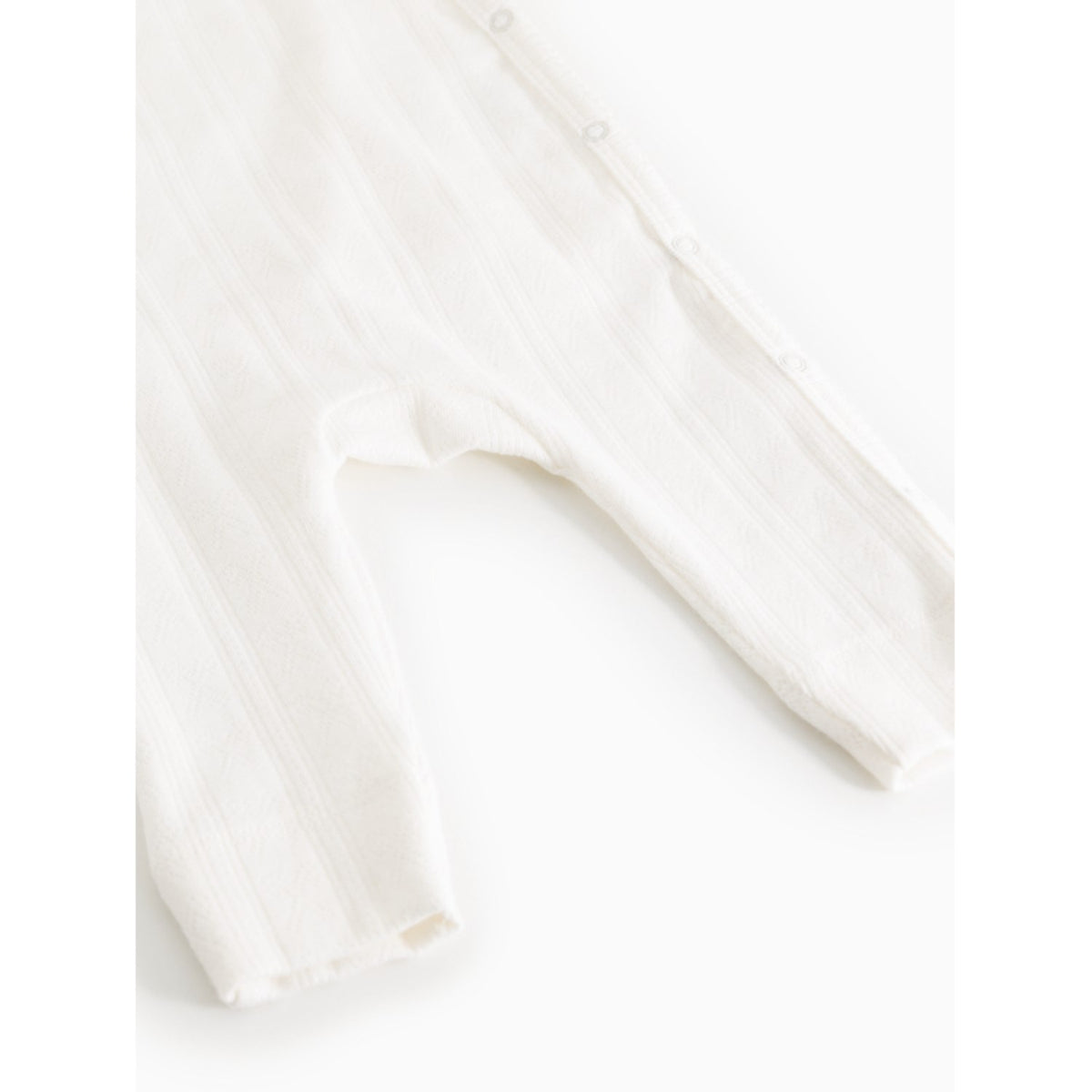 MarMar Modal Pointelle Gentle White Rula Onesie