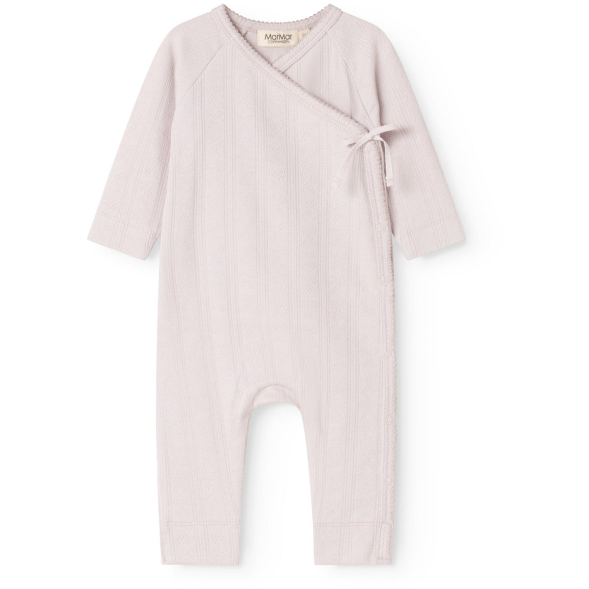 MarMar Modal Pointelle Violet Dust Rula Onesie