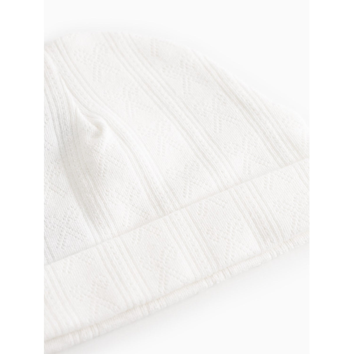 MarMar Modal Pointelle Gentle White Aiko Mössa