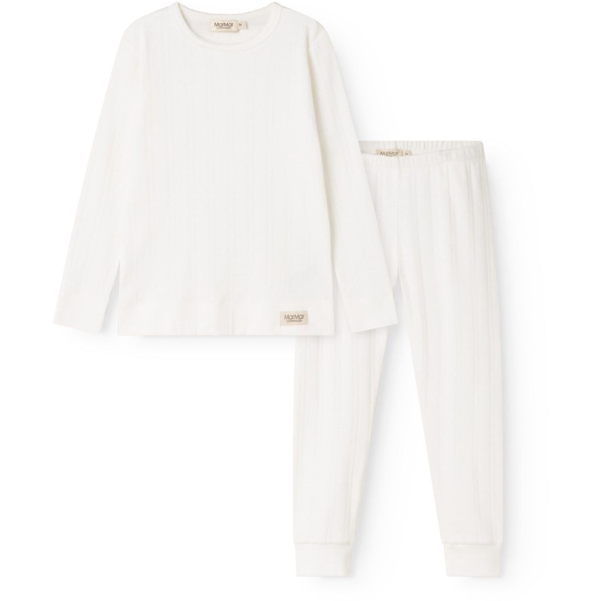 MarMar Modal Pointelle Gentle White Sovkläder