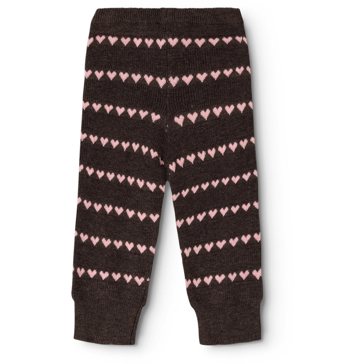 MarMar Light Cotton Wool Pattern Rose Frosting Hearts Penn Stickad Byxor