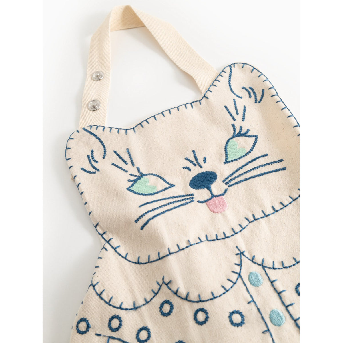 MarMar Light Canvas Home Natural Kitty Förkläde Förkläde