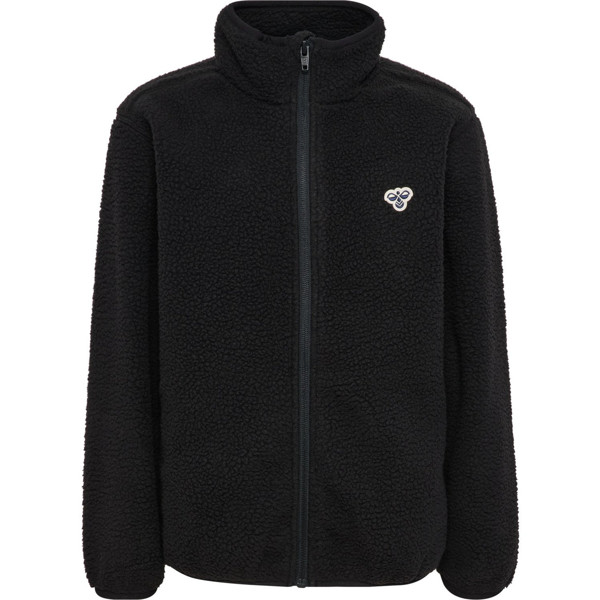 Hummel Black Jr Atlas Fleece Zip Jacka