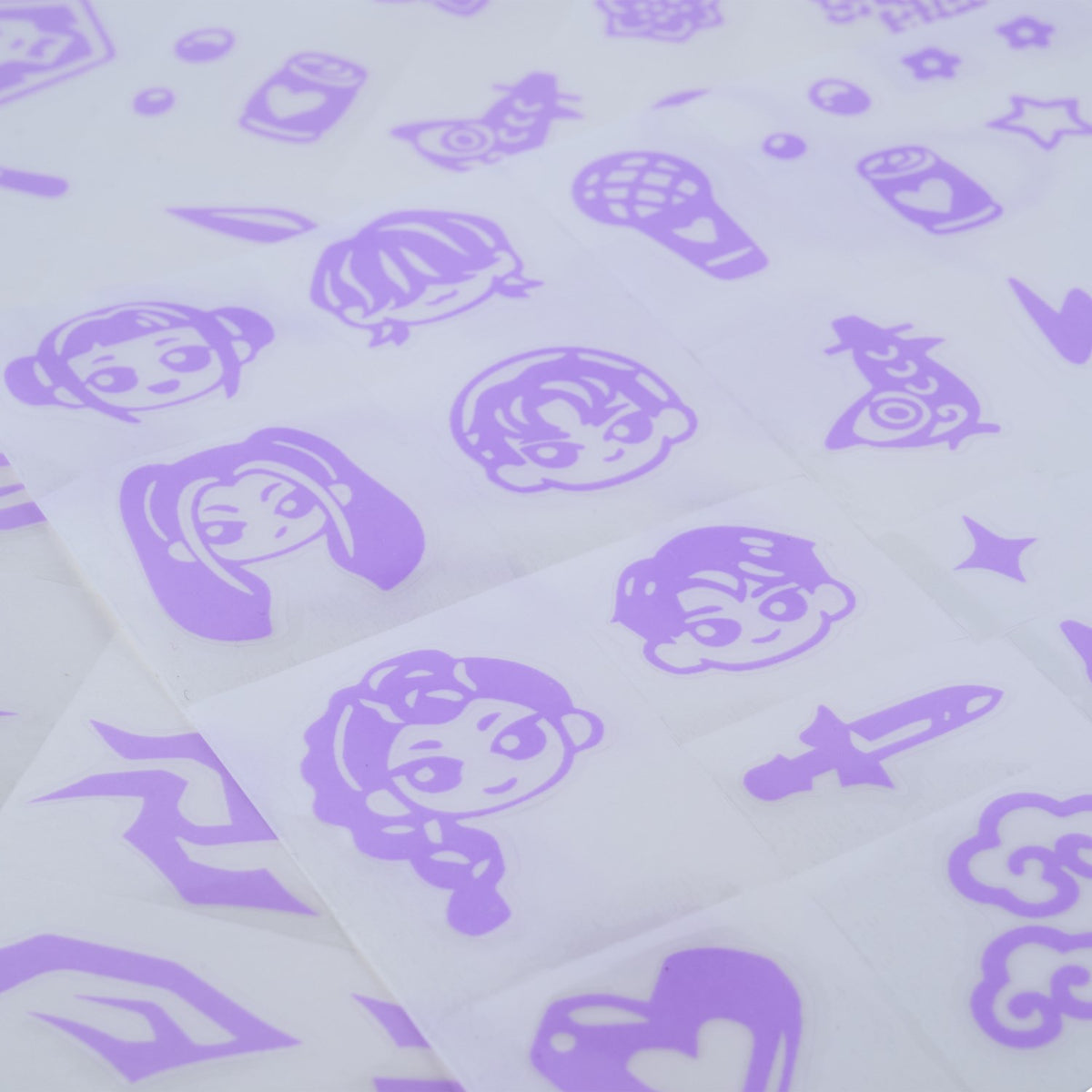KPop Demon Hunters Cool Maker - Shimmer Me Tattoo Kit