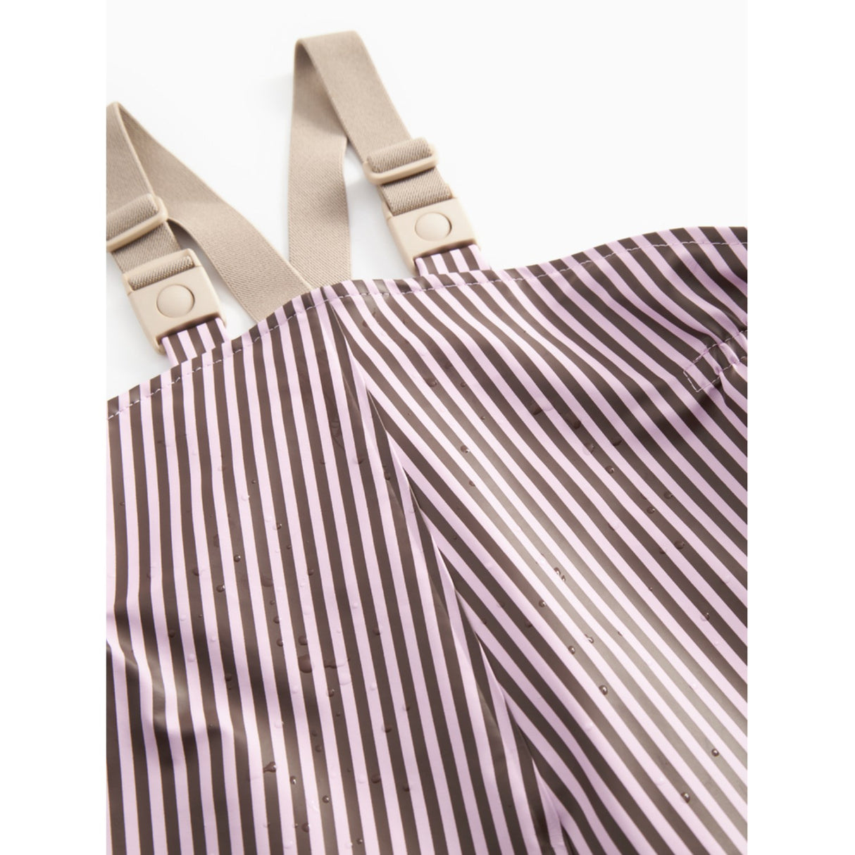 MarMar Rainwear Pink Brown Stripes Oddy Sett