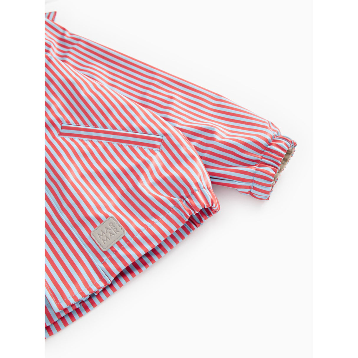 MarMar Rainwear Blue Red Stripes Oddy Sett