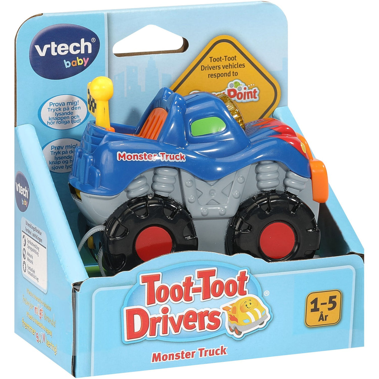 Vtech Toot Toot Monstertruck DK