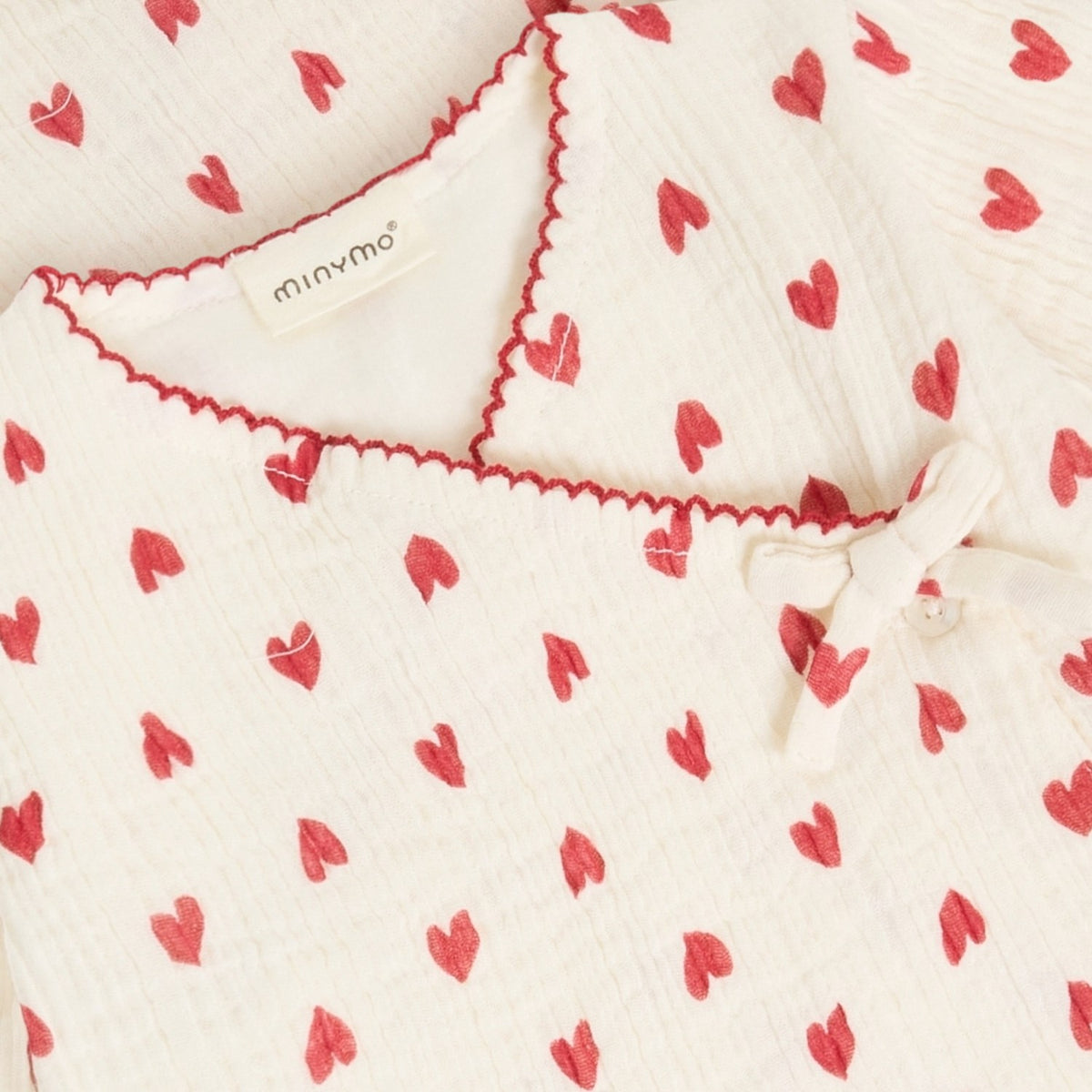 Minymo Eggnog Blus Ls Aop