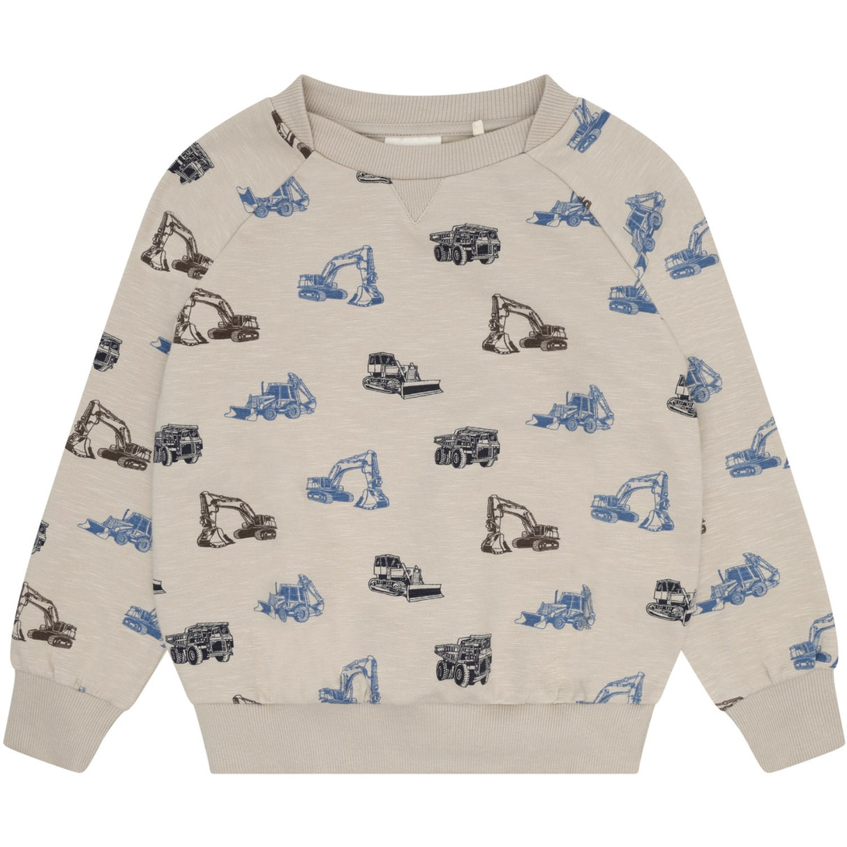 Minymo Feather Gray Sweatshirt Ls Aop