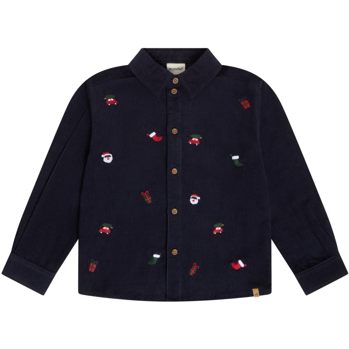 Minymo Parisian Night Skjorta Ls Cord