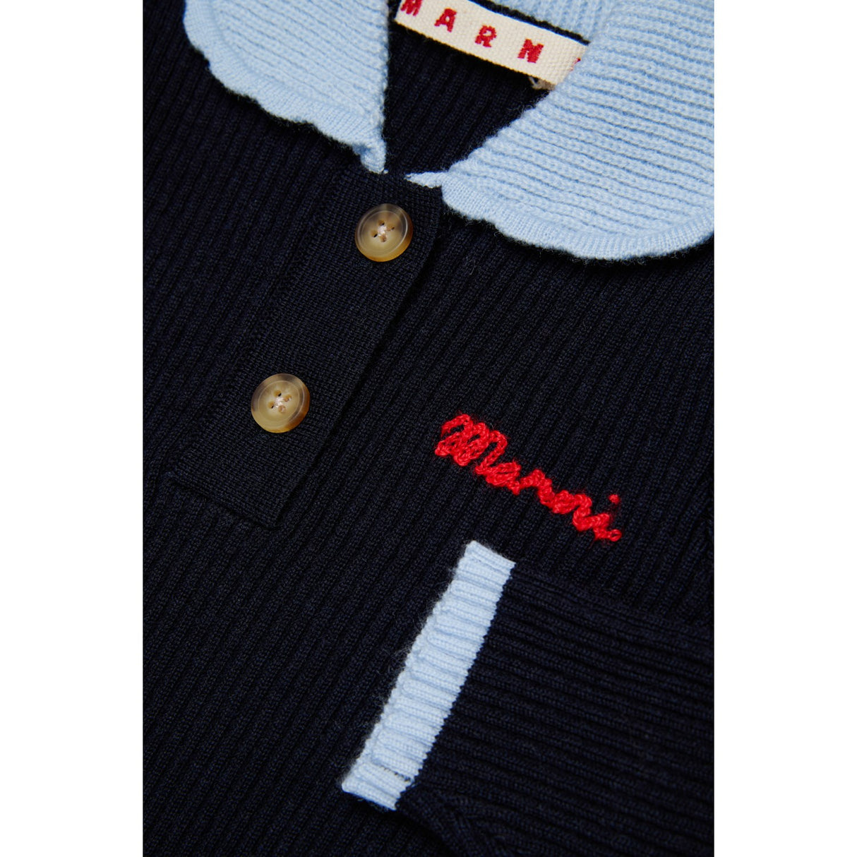 Marni Dark Sea Blue Klänning