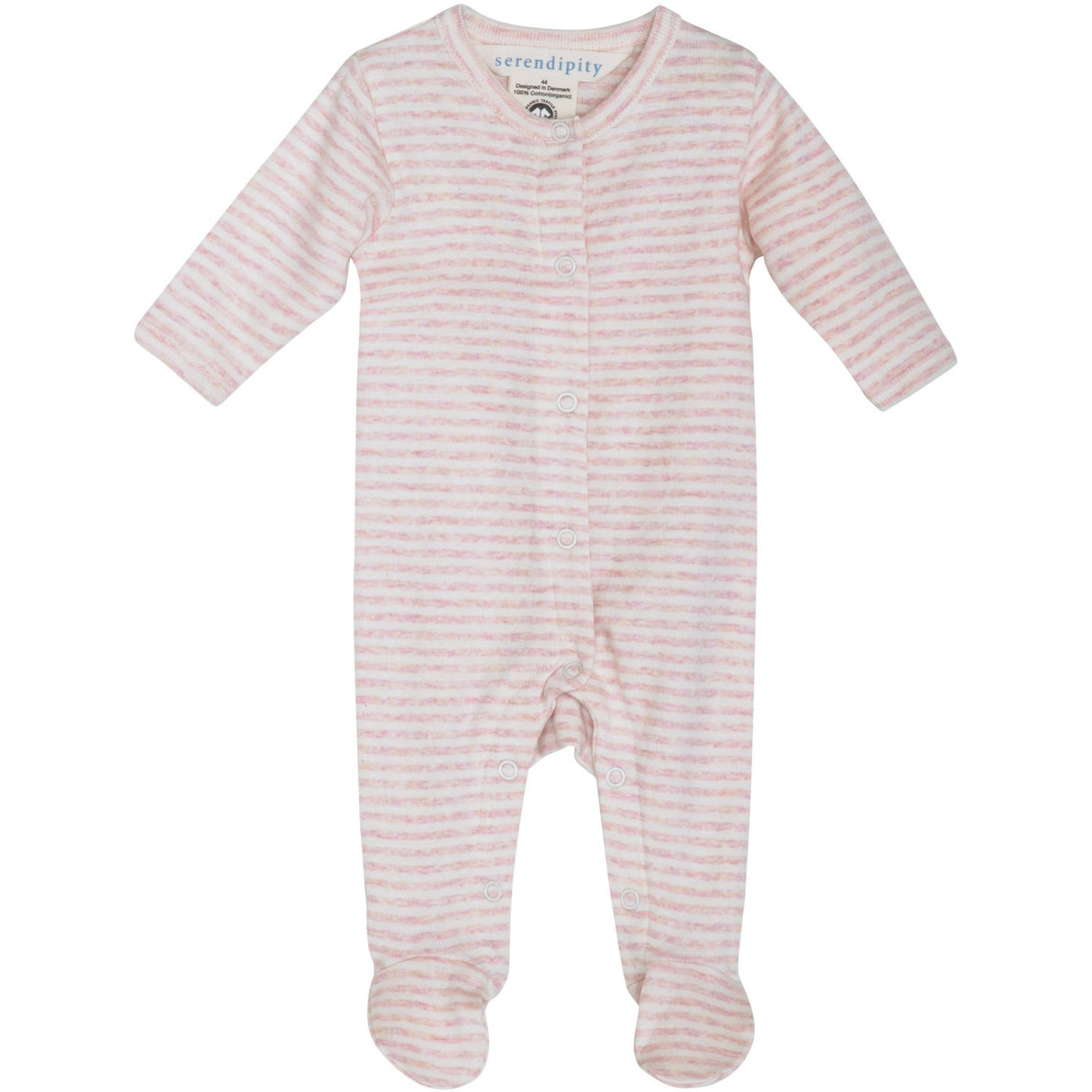 Serendipity Orchid/Offwhite Newborn Stripe Dräkt