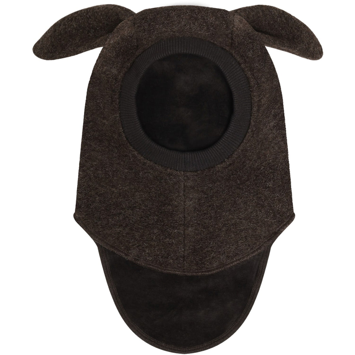 Huttelihut Dark Brown Melange Elefanthatt Ears Ull