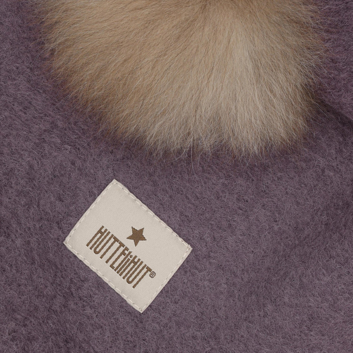 Huttelihut Moonscape Elefanthatt Ull Alpaca Pompoms