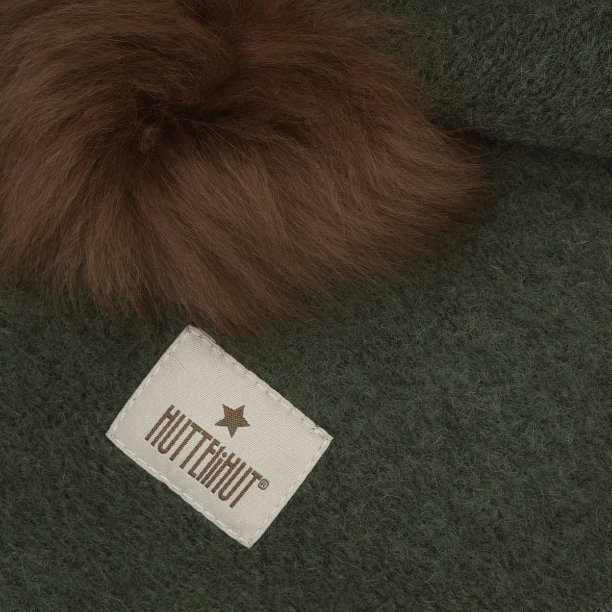 Huttelihut Beetle Elefanthatt Ull Alpaca Pompoms