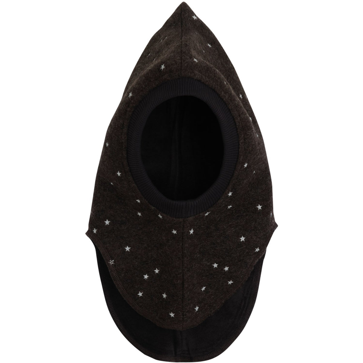 Huttelihut Dark Brown Melange Elefanthatt Emb. Ull