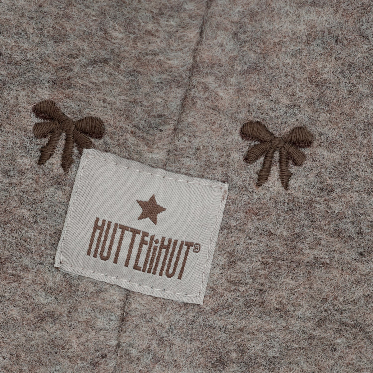 Huttelihut Camel Melange Elefanthatt Emb. Ull