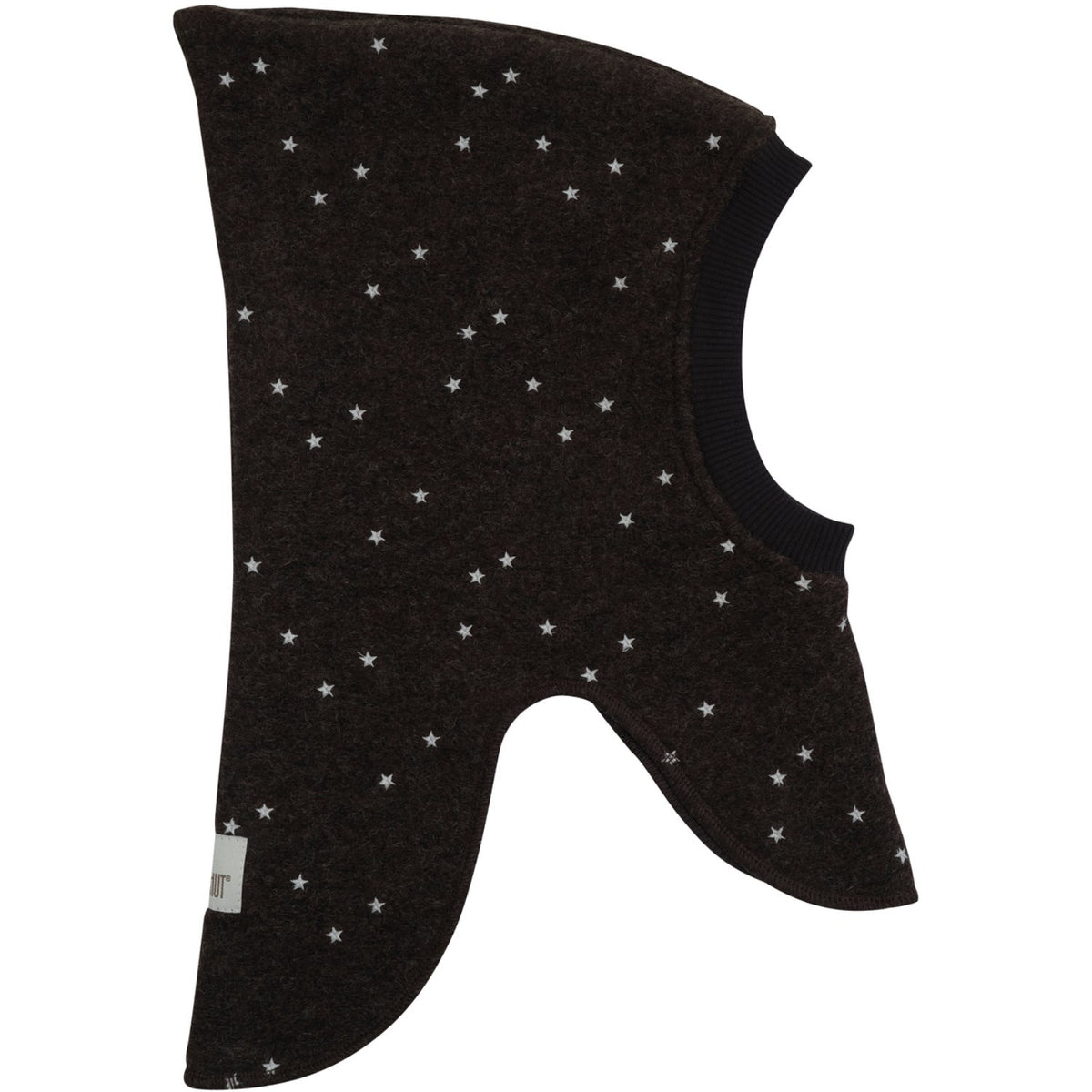 Huttelihut Dark Brown Melange Elefanthatt Emb. Ull