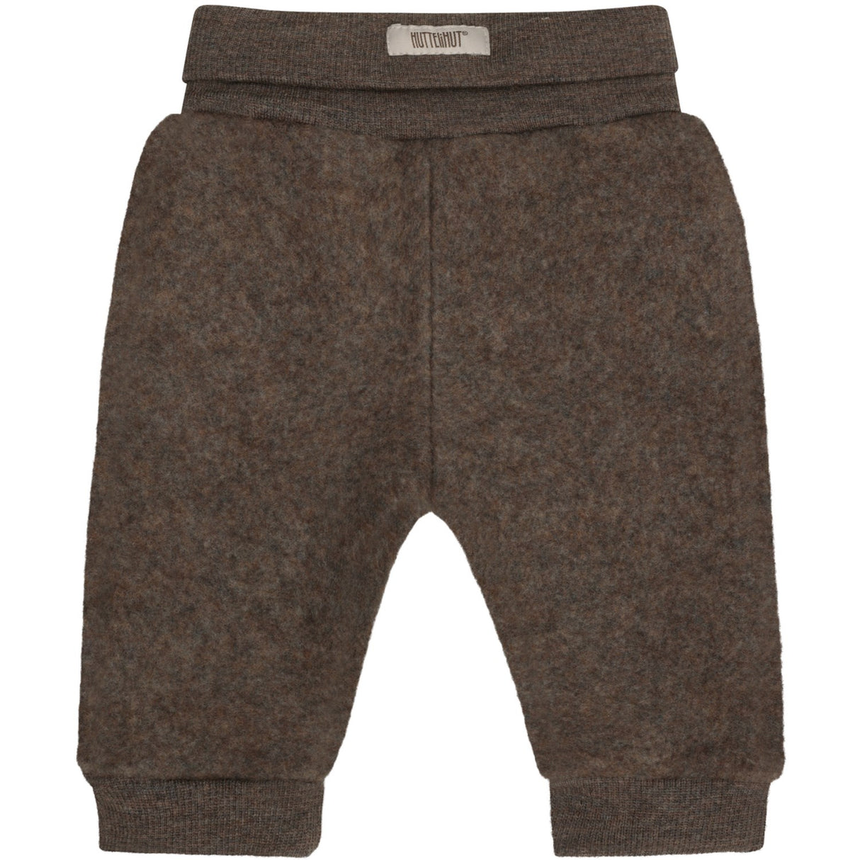 Huttelihut Brown Melange Byxor Ull Fleece