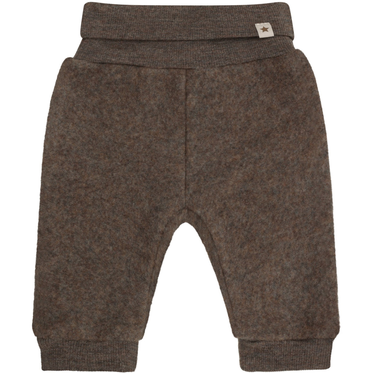 Huttelihut Brown Melange Byxor Ull Fleece
