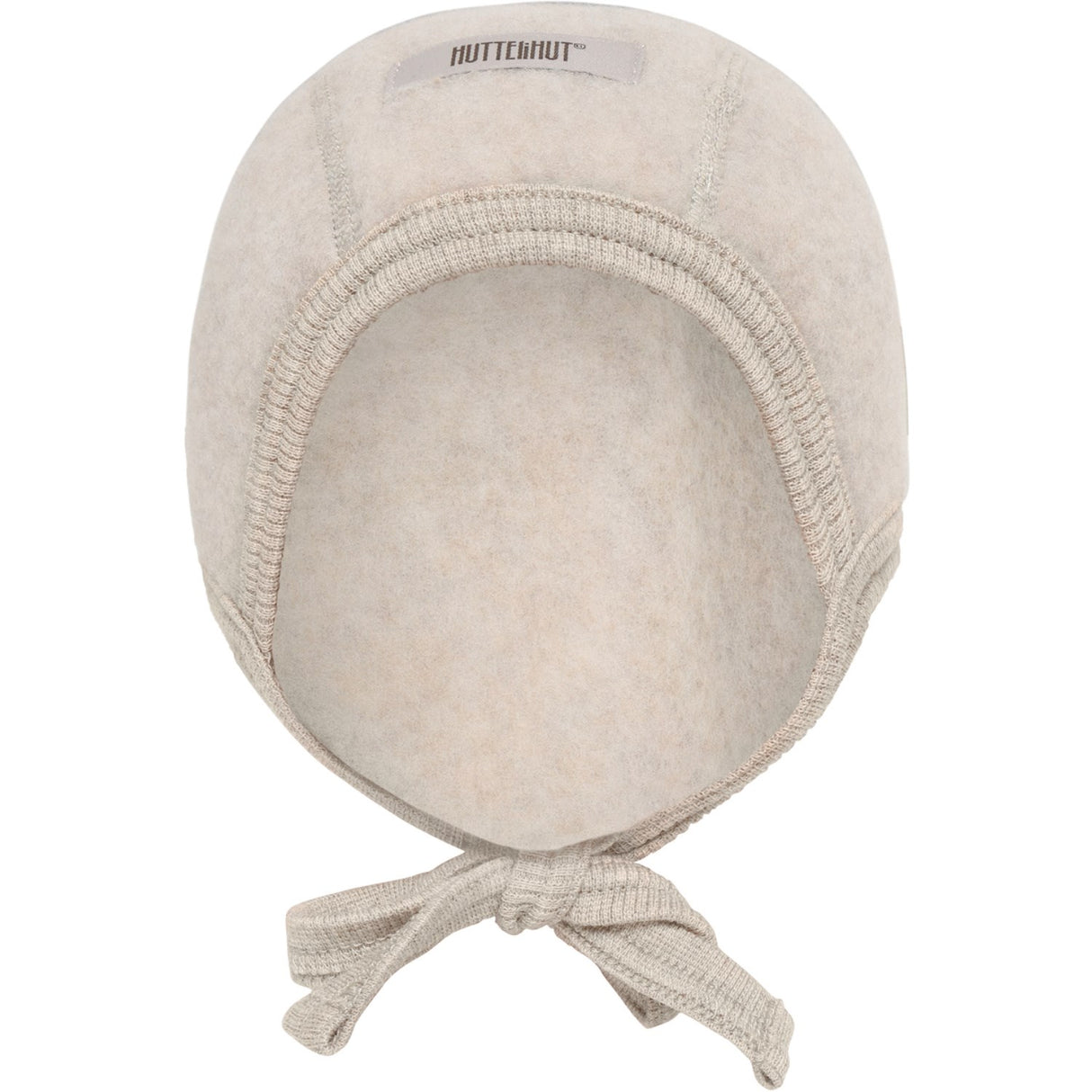 Huttelihut Camel Melange Bonnet Ull Fleece