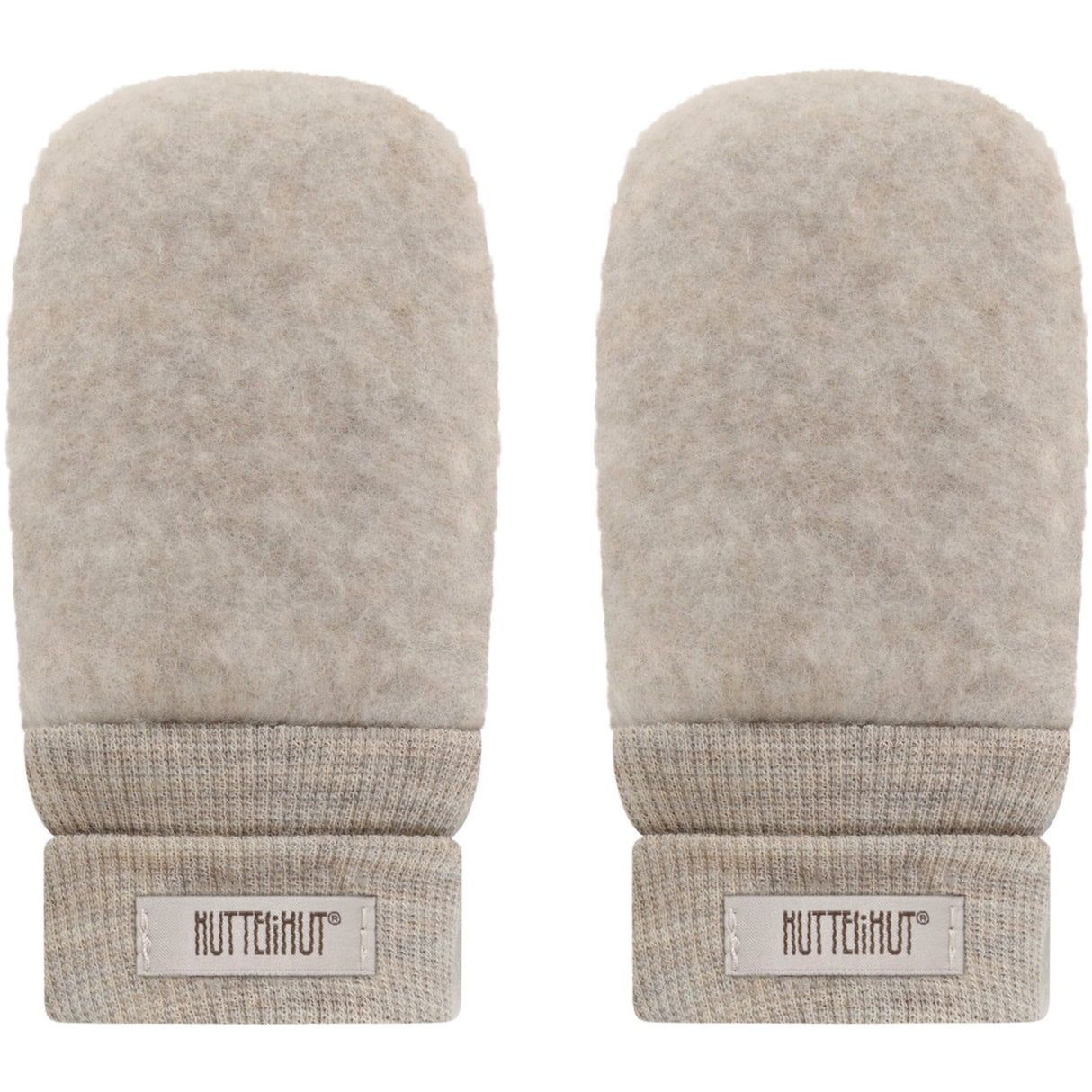 Huttelihut Camel Melange Vantar Ull Fleece