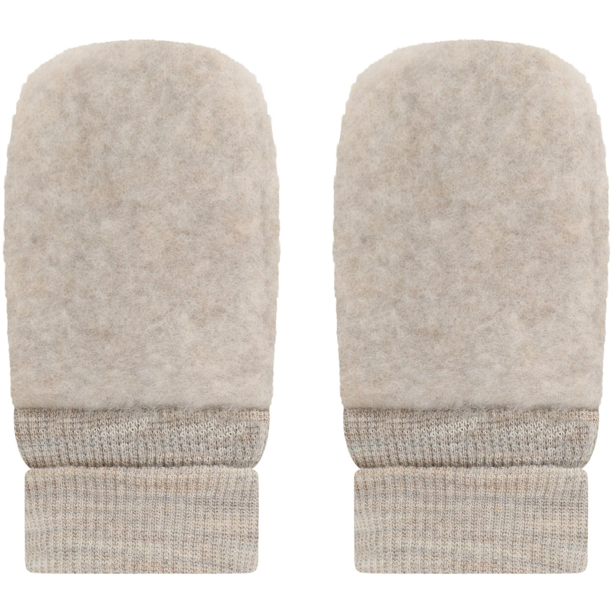 Huttelihut Camel Melange Vantar Ull Fleece