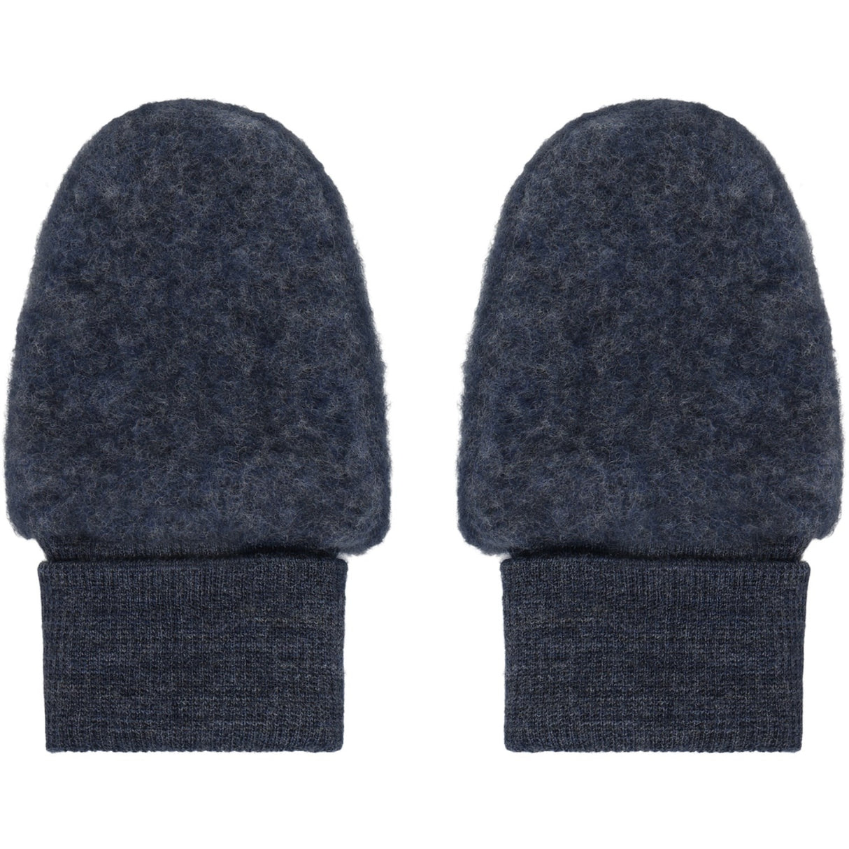 Huttelihut Ombre Blue Melange Vantar Ull Fleece 2-Layer