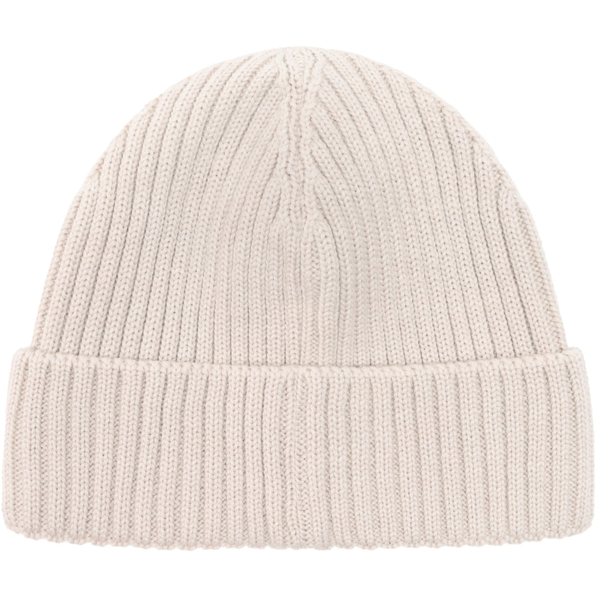 Huttelihut Sand Melange Beanie Ull Stickad