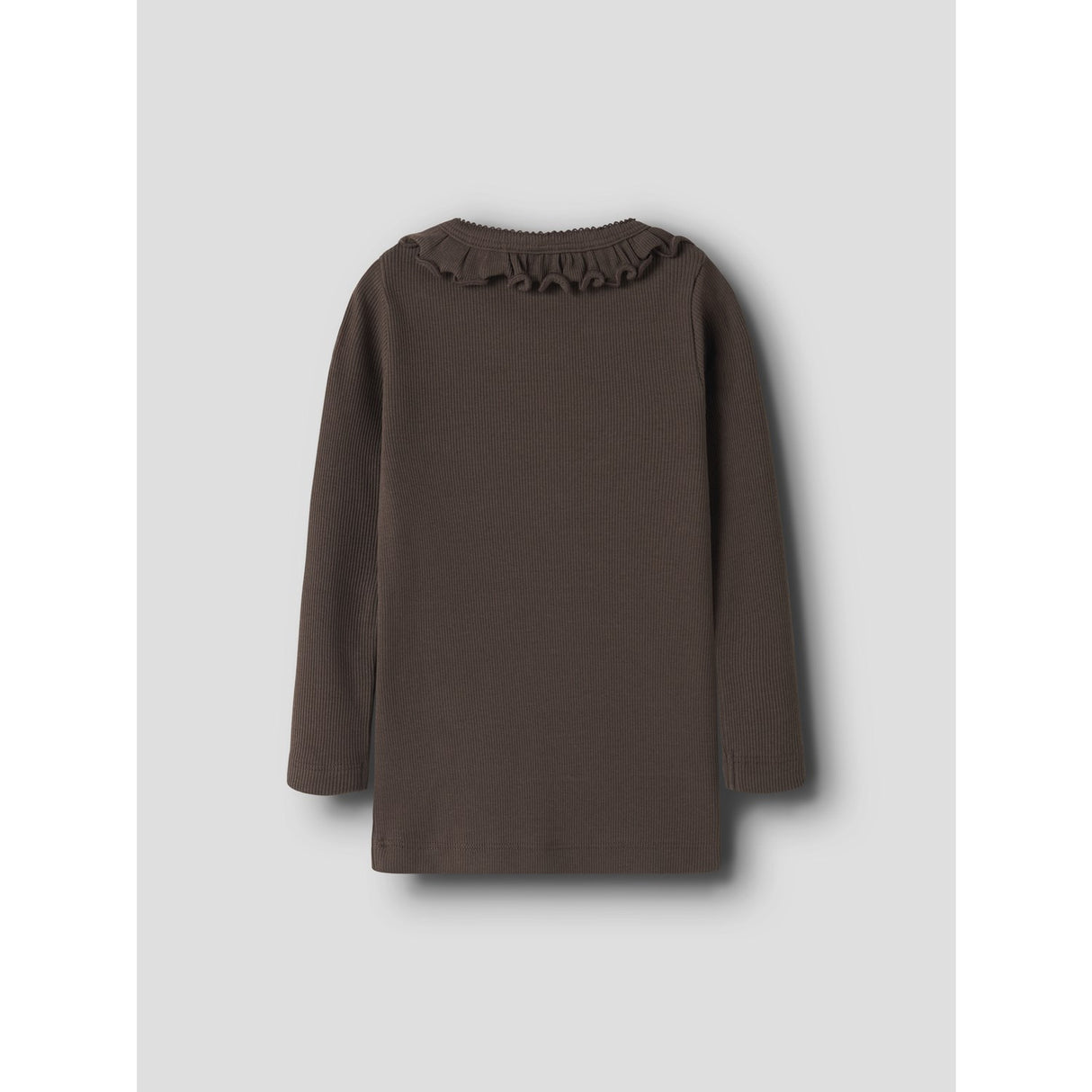 Name It Chocolate Brown Nmfnaisy Ls Slim Topp