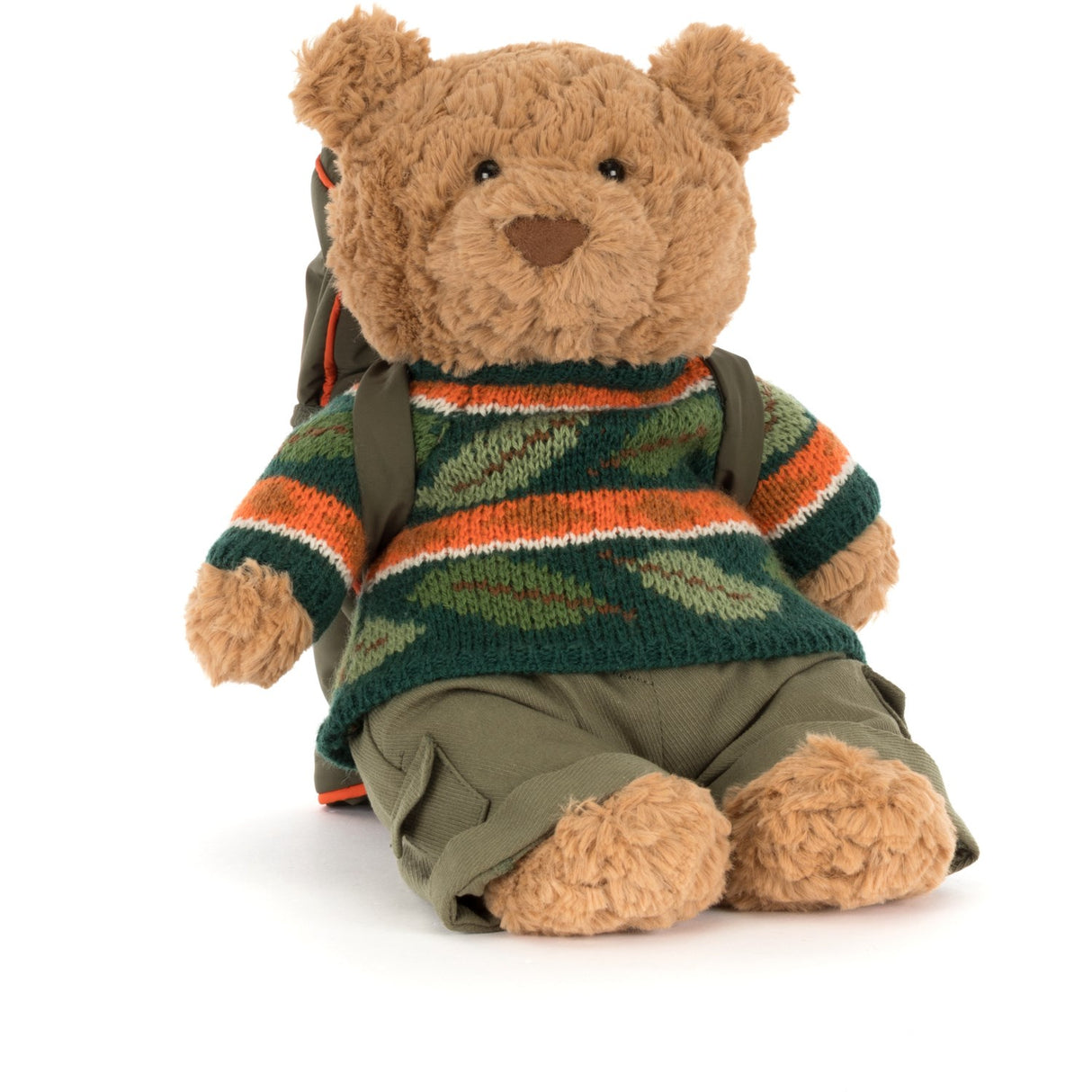 Jellycat Bartholomew Björn Hiking Outfit