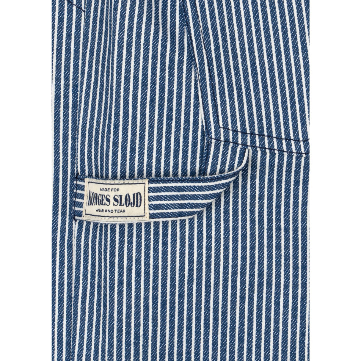 Konges Sløjd Blue Stripe Luc Byxor Gots