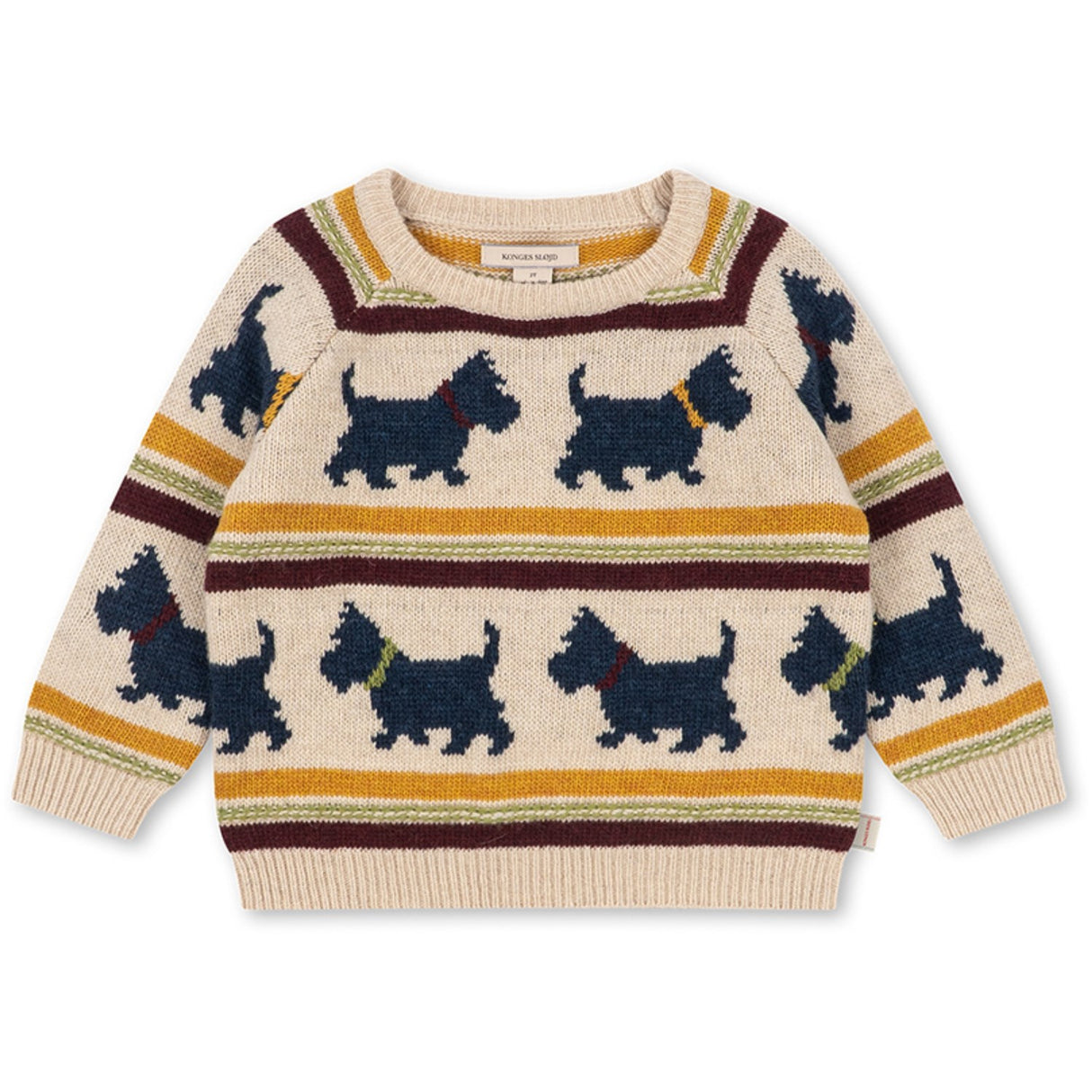 Konges Sløjd Piccolo Scottie Belou Stickad Sweater