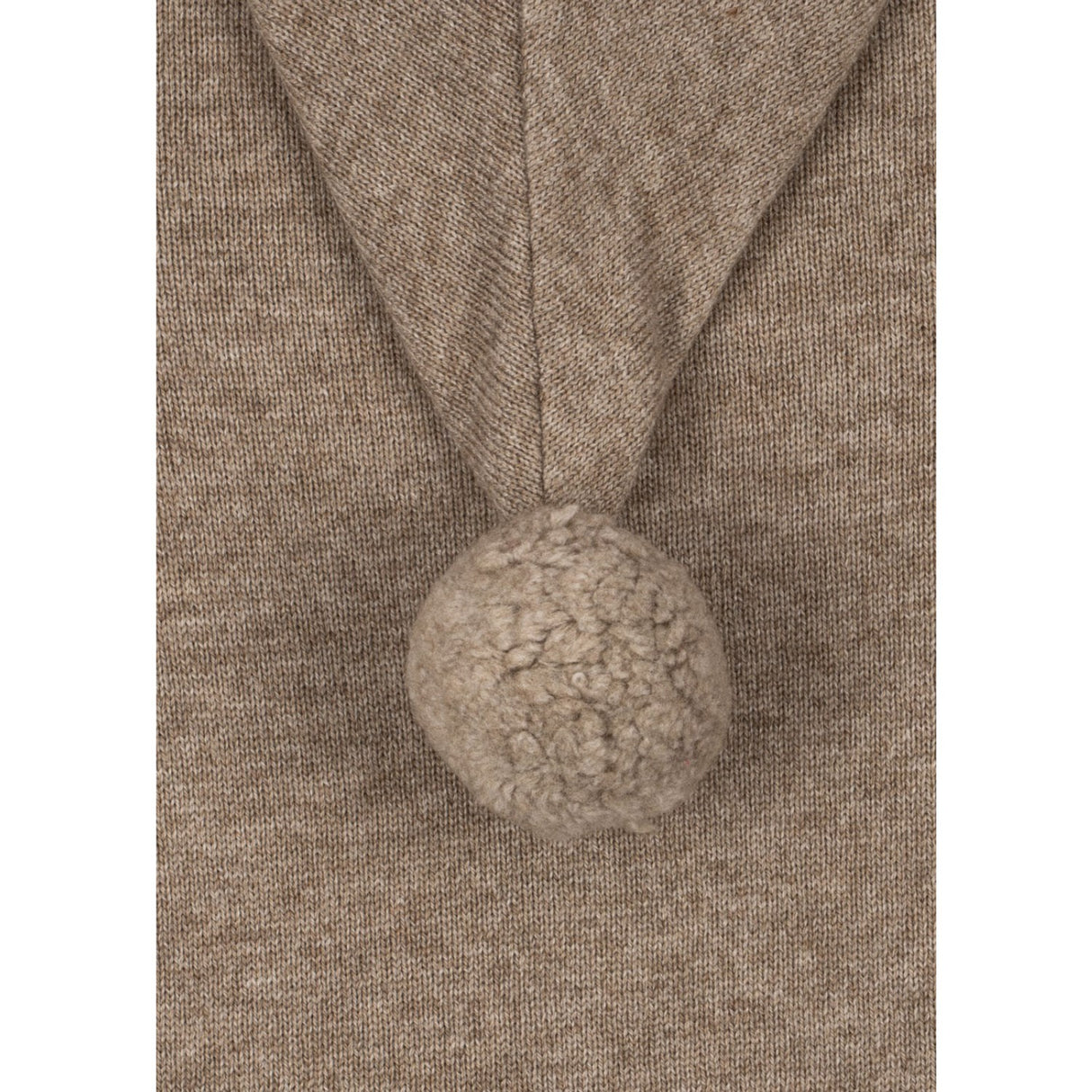Konges Sløjd Light Brown Mattou Stickad Onesie